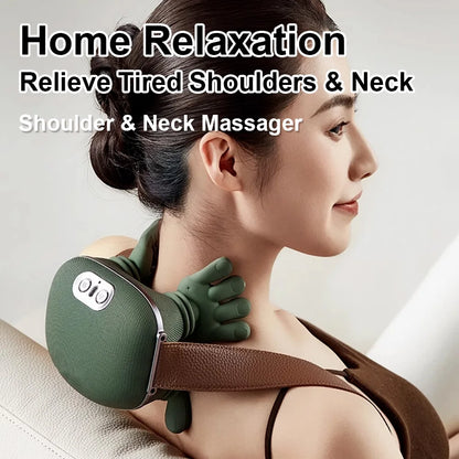 MasterHand 4D Heated Neck & Shoulder Massager