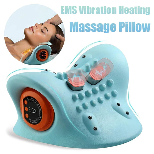 EMS Heating Neck Stretcher Pillow