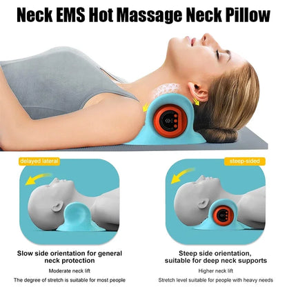 EMS Heating Neck Stretcher Pillow